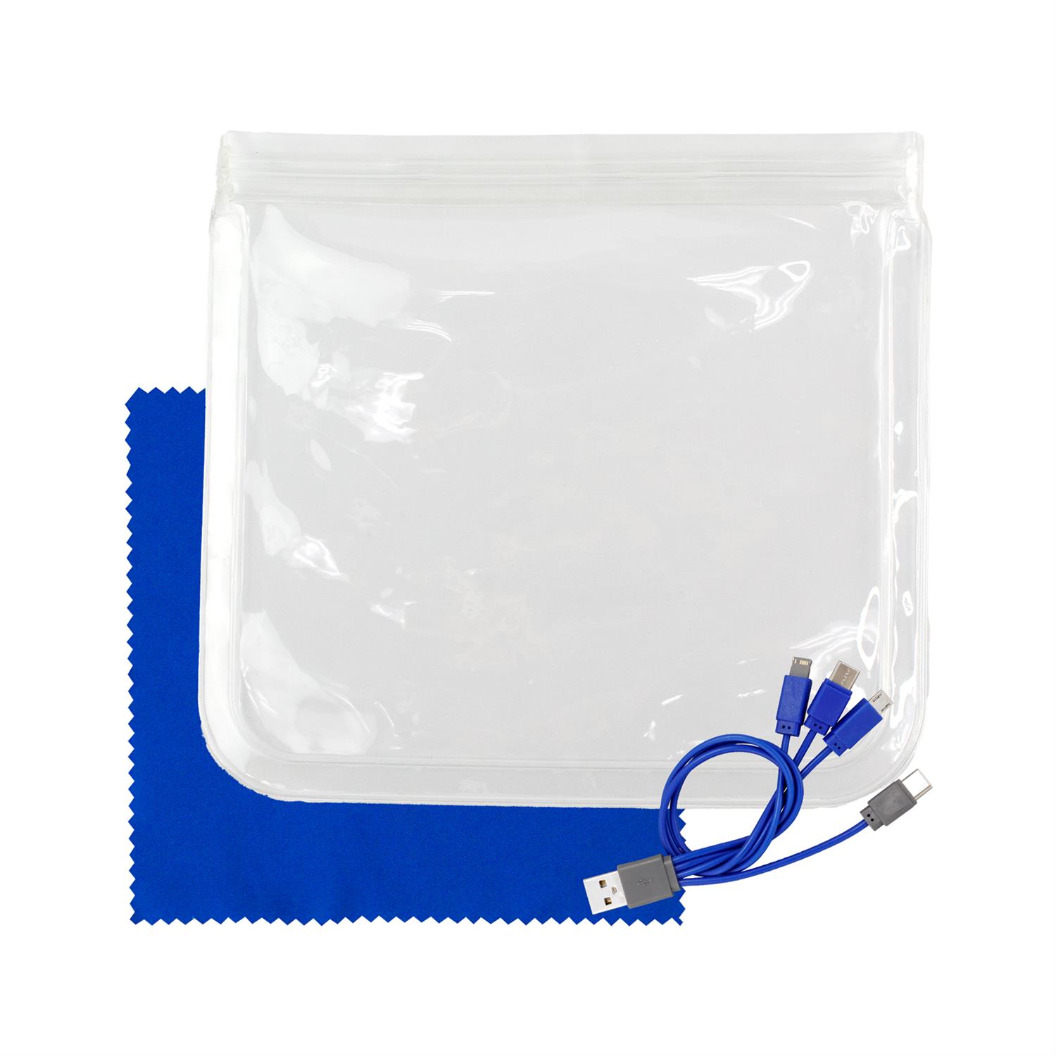 Clear Cable & Cloth Set 1
