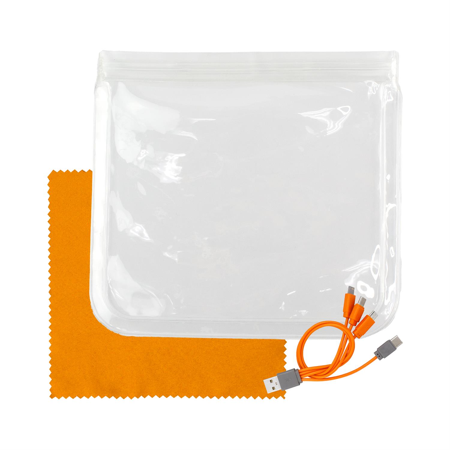 Clear Cable & Cloth Set 1