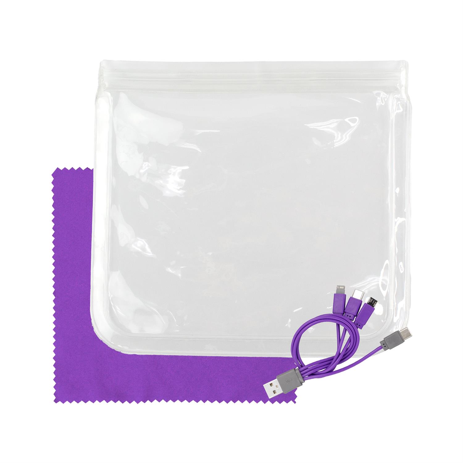 Clear Cable & Cloth Set 1