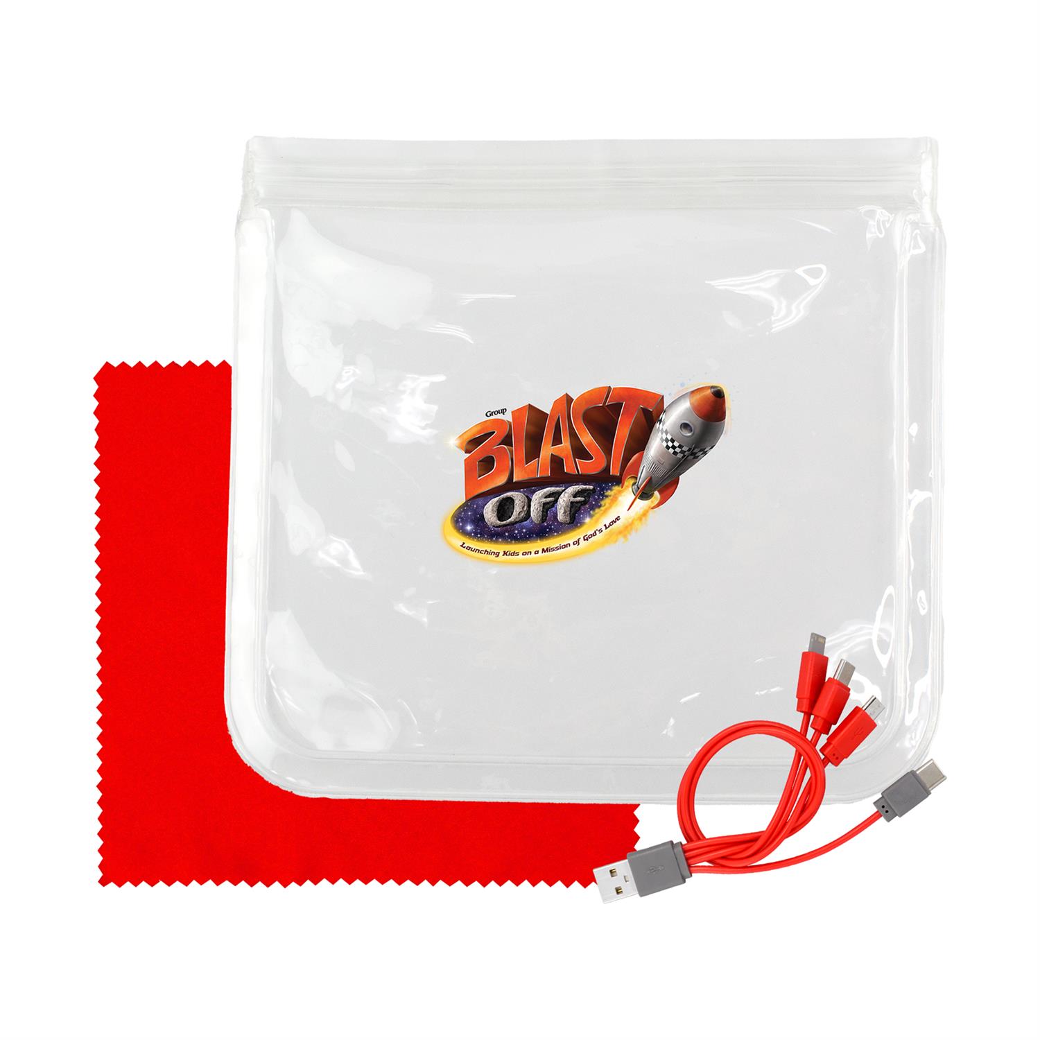 Clear Cable & Cloth Set 1