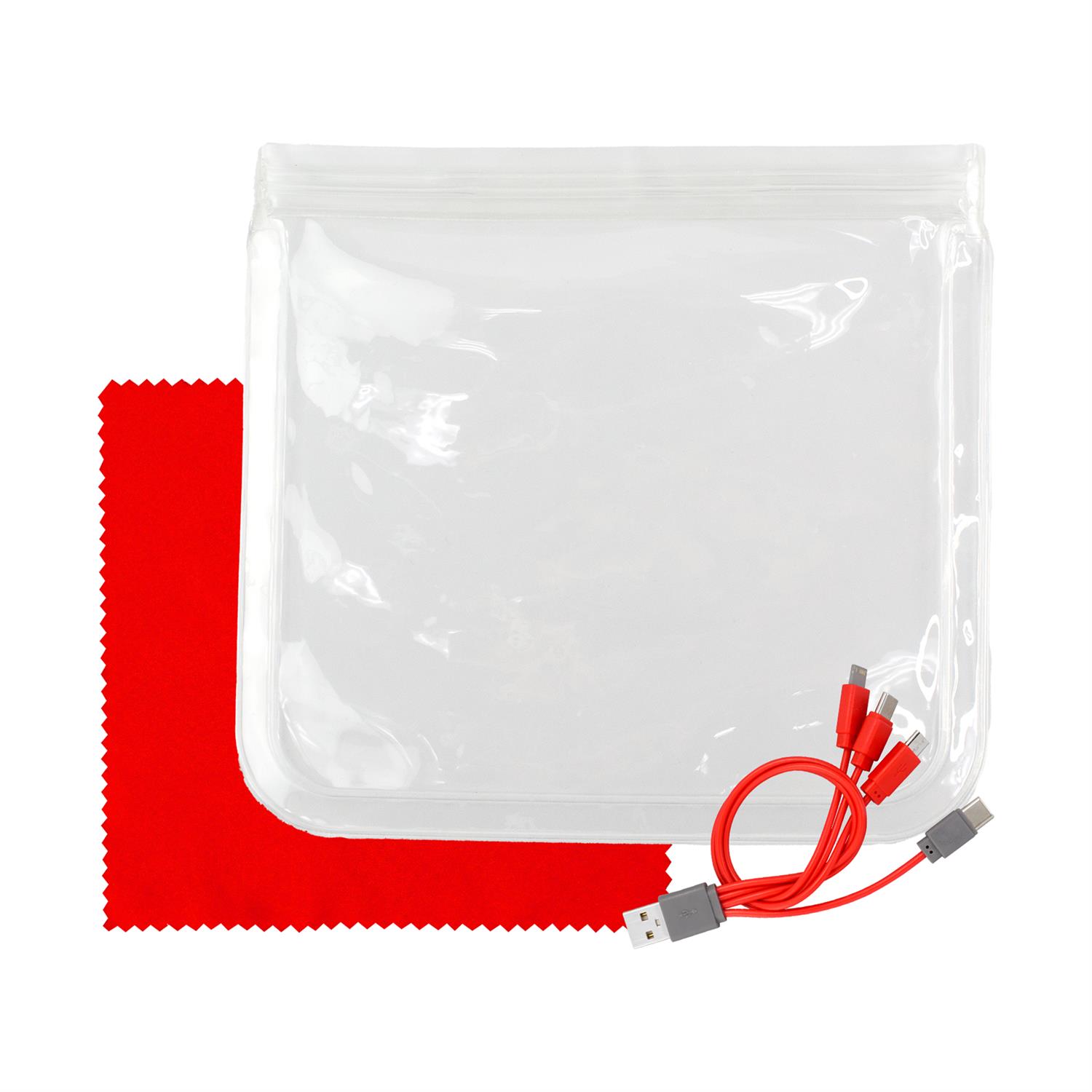 Clear Cable & Cloth Set 1