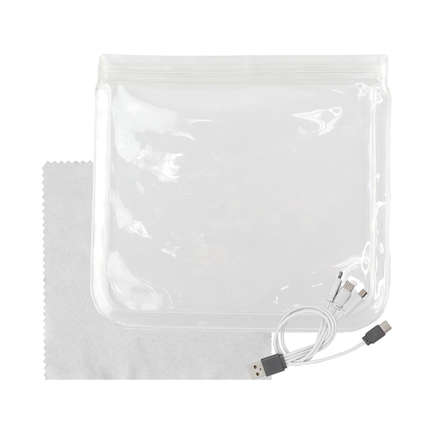 Clear Cable & Cloth Set 1