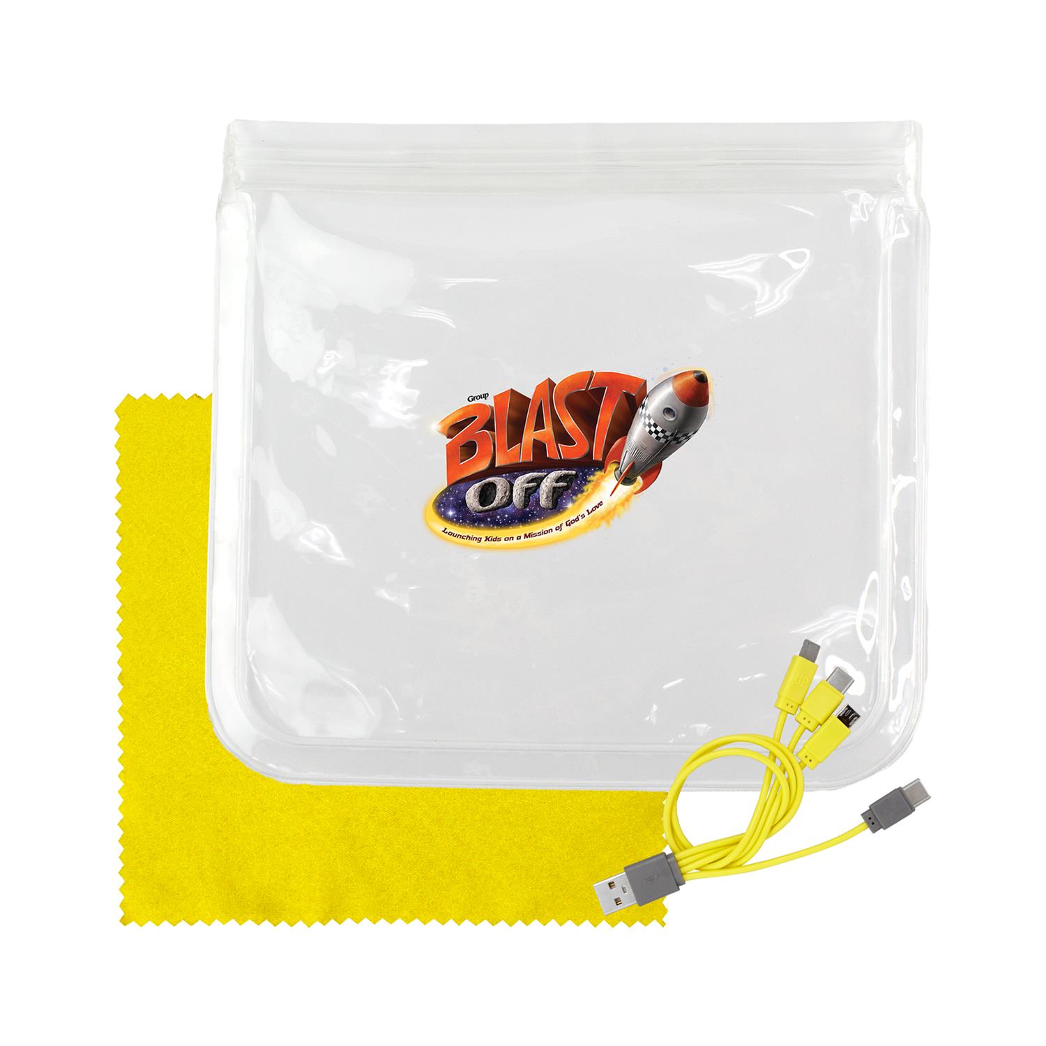 Clear Cable & Cloth Set 1
