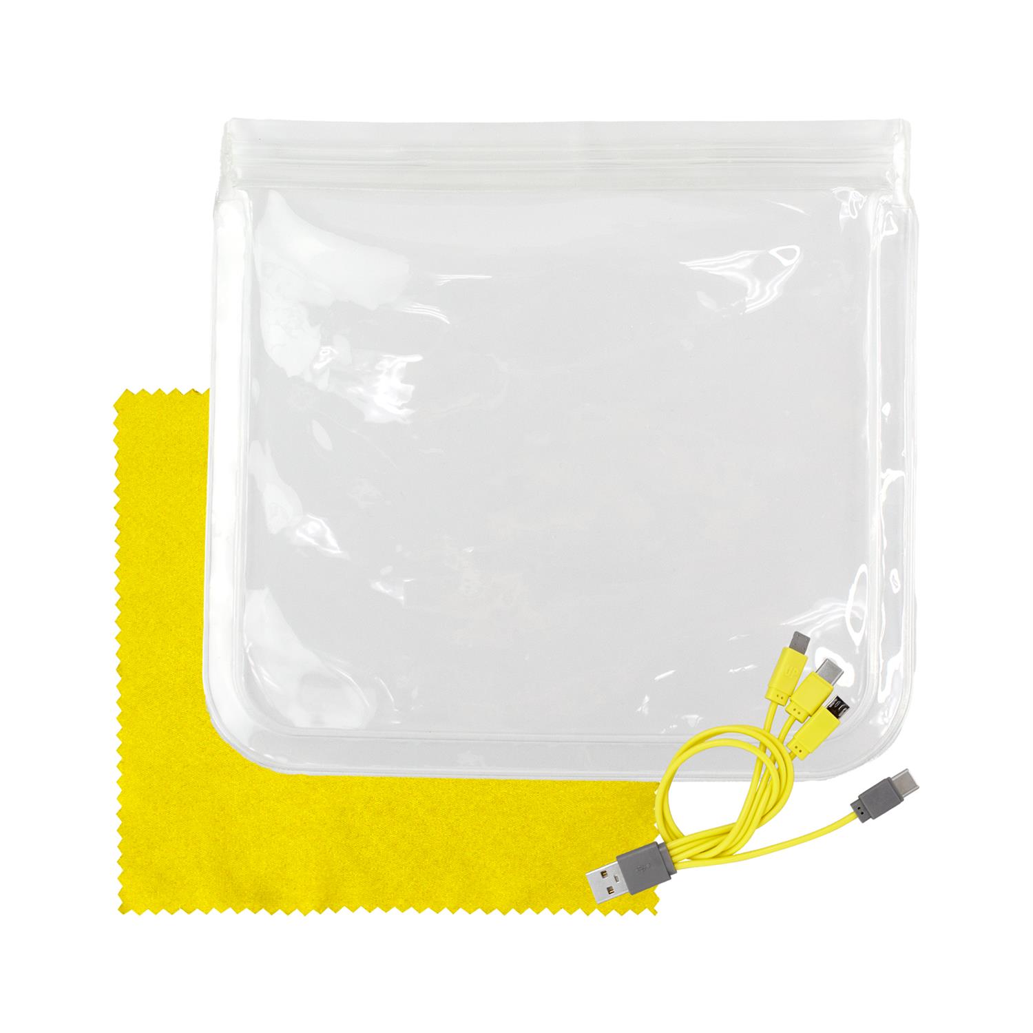 Clear Cable & Cloth Set 1