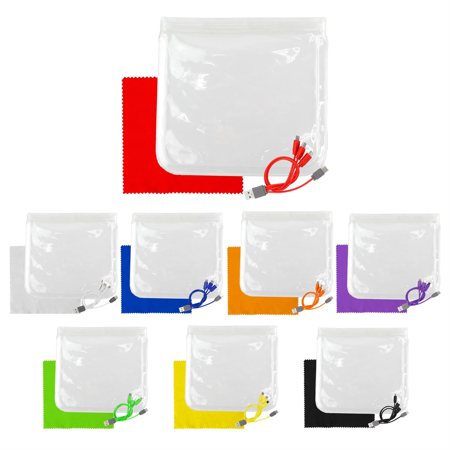 Clear Cable & Cloth Set 1