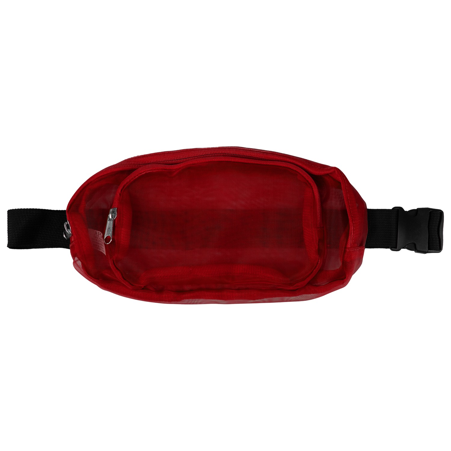 Recycled Multi-Pocket Mesh Fanny Pack 1