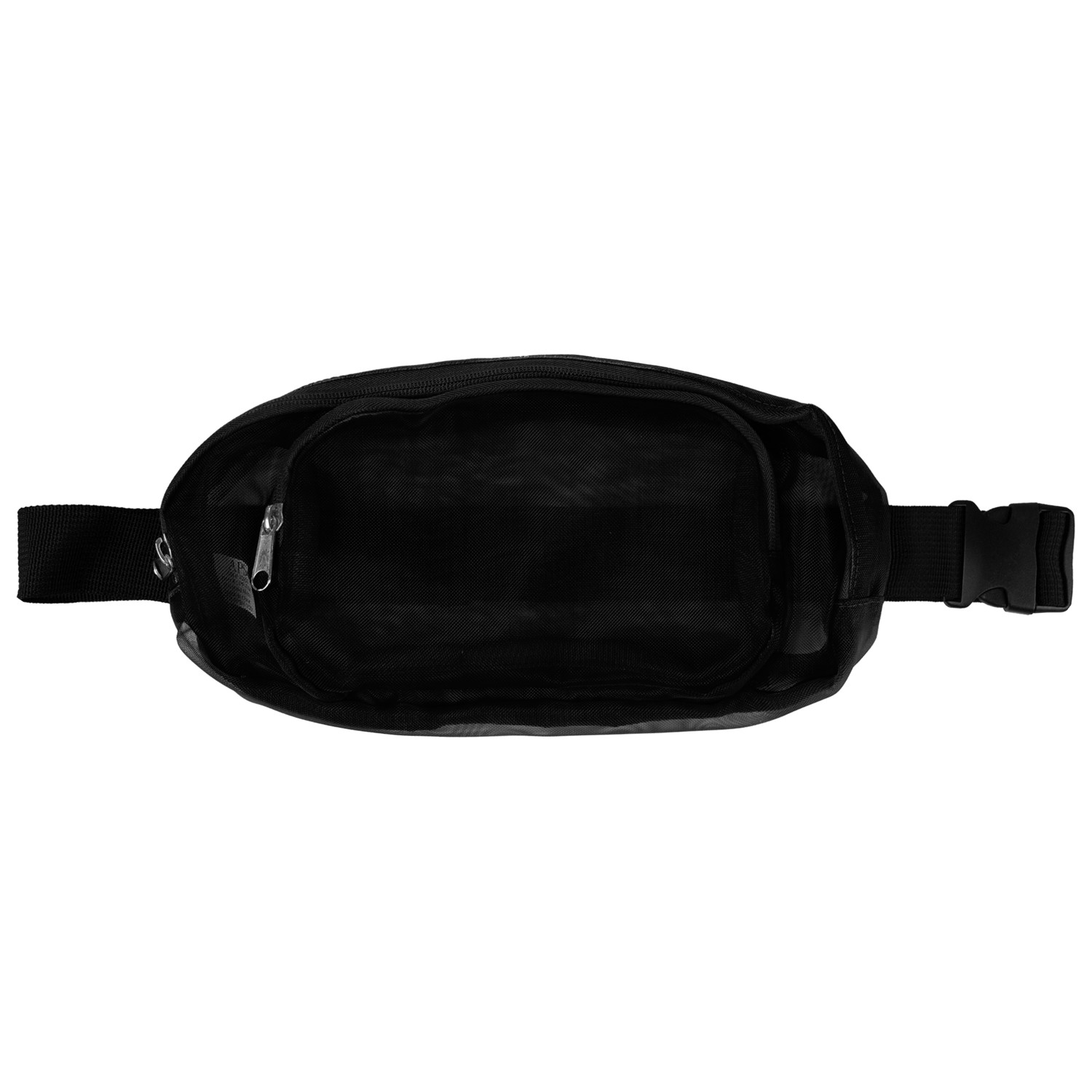 Recycled Multi-Pocket Mesh Fanny Pack 1