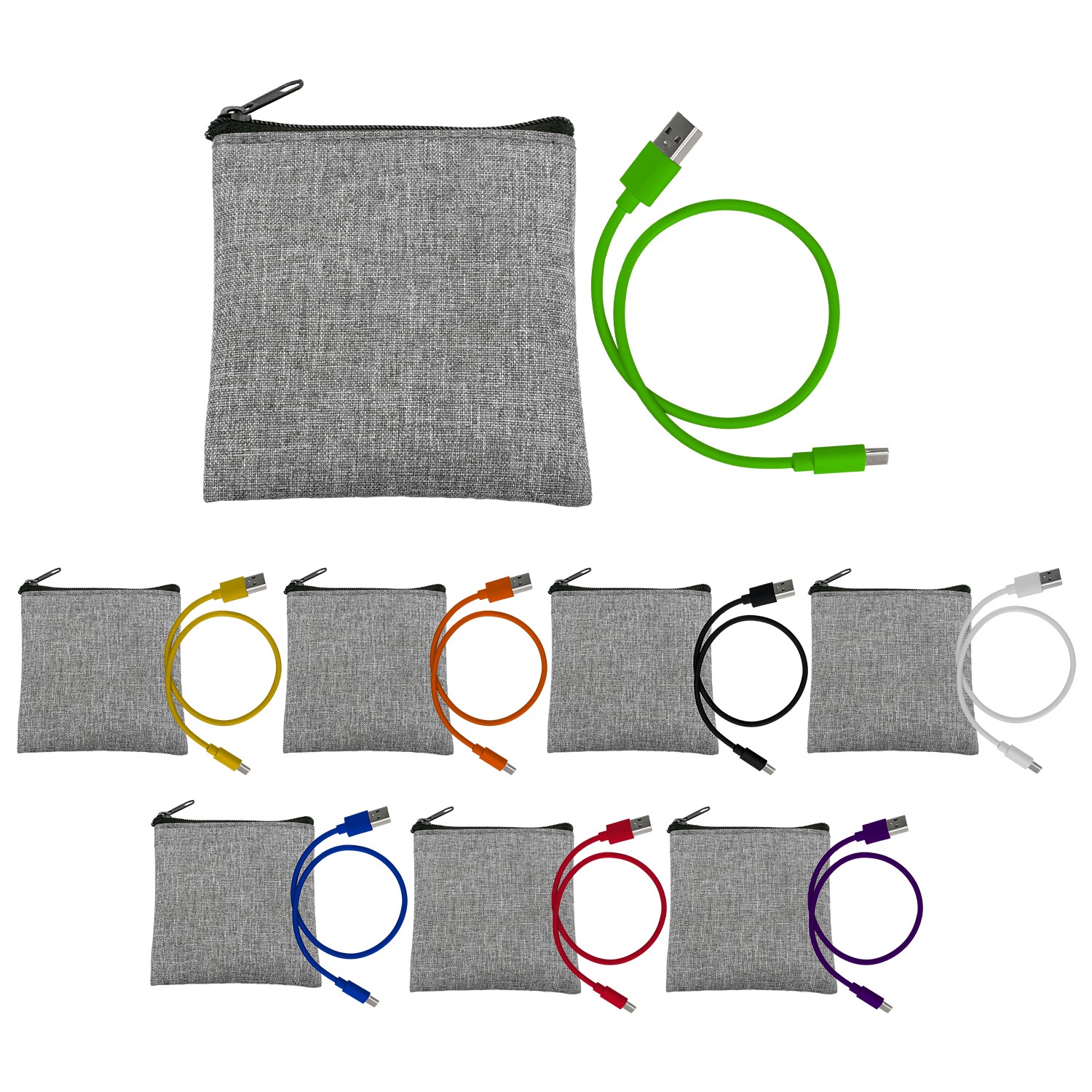 Recycled A to C Cable Set 1