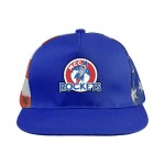 Patriotic Trucker Hat - Blue Logo Patriotic Trucker Hat - Blue Logo