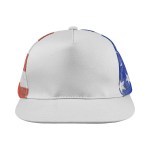 Patriotic Trucker Hat - White Blank Patriotic Trucker Hat - White Blank