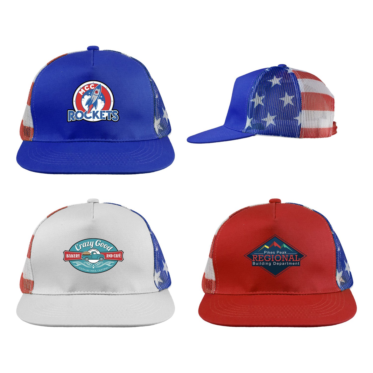 Patriotic Trucker Hat 1