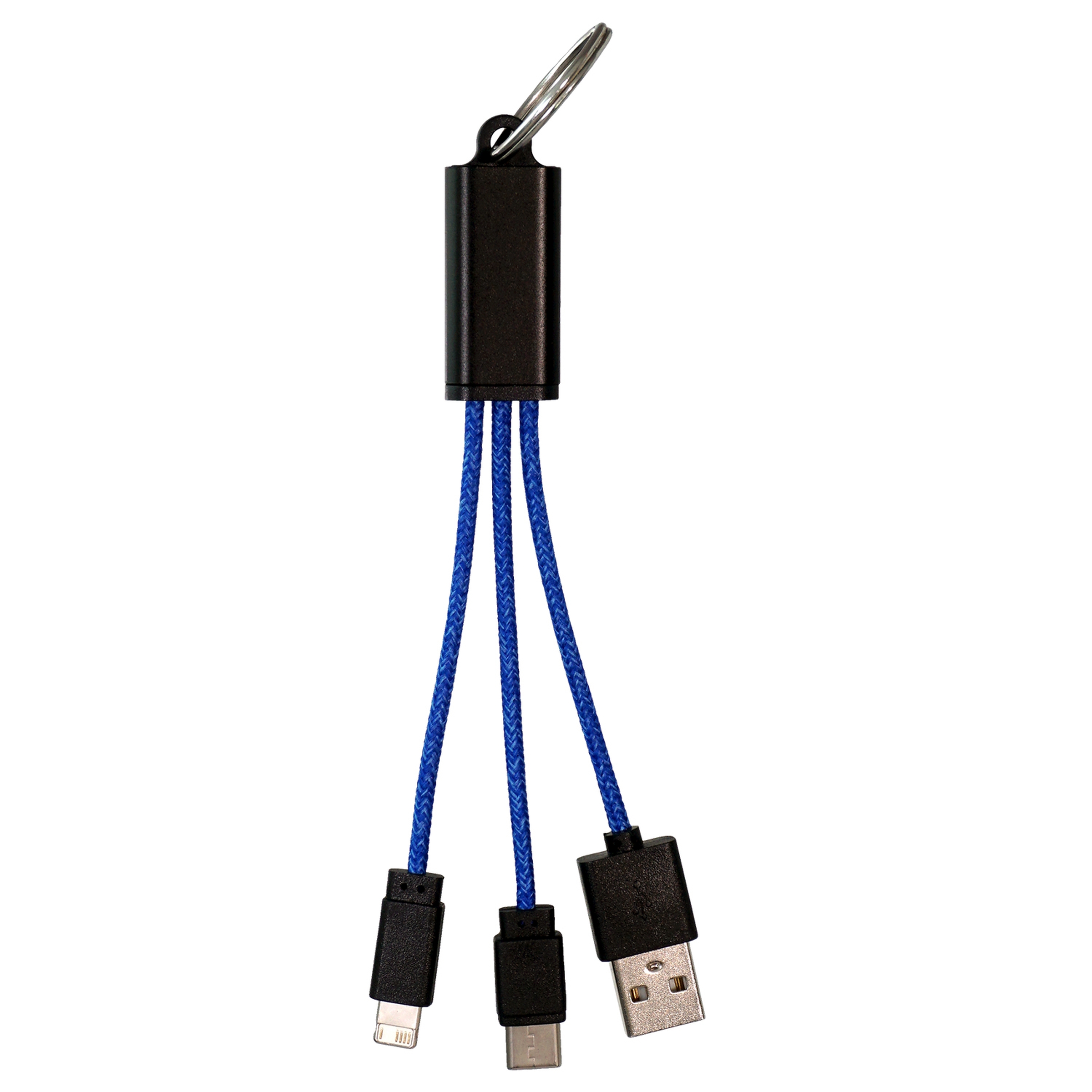 Ridge 3-in-1 Charging Cable Keychain 1