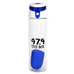 Trendy 24 oz. Bottle with Floating Infuser - blue Trendy 24 oz. Bottle with Floating Infuser - blue