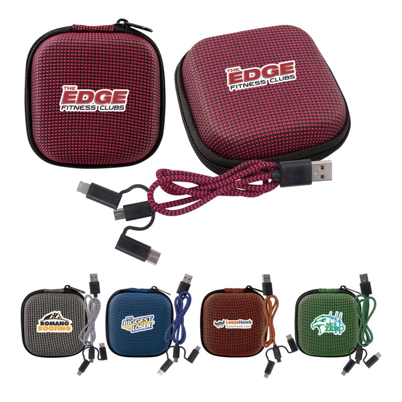 Square Textured 2%27 Cable Set 1 Square Textured 2%27 Cable Set 1