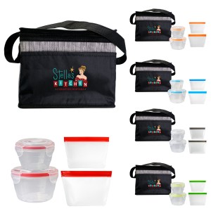 Black Graph Nested Bagged Lunch Set 1 Black Graph Nested Bagged Lunch Set 1