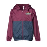 Independent Trading Co.® Youth Lightweight Windbreaker Jacket - Maroon Independent Trading Co.® Youth Lightweight Windbreaker Jacket - Maroon