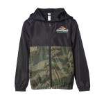Independent Trading Co.® Youth Lightweight Windbreaker Jacket - Camo Independent Trading Co.® Youth Lightweight Windbreaker Jacket - Camo