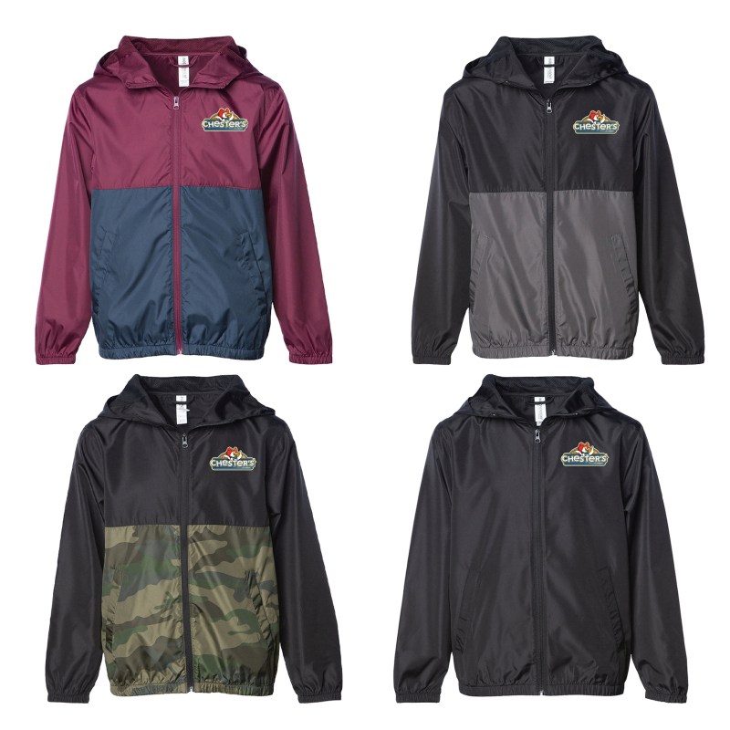 Independent Trading Co. Youth Lightweight Windbreaker Jacket 1 Independent Trading Co. Youth Lightweight Windbreaker Jacket 1
