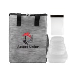 Portion Control & Snack Tote Set - Black Portion Control & Snack Tote Set - Black
