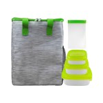 Portion Control & Snack Tote Set - Green Portion Control & Snack Tote Set - Green