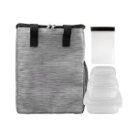Portion Control & Snack Tote Set - Black Portion Control & Snack Tote Set - Black
