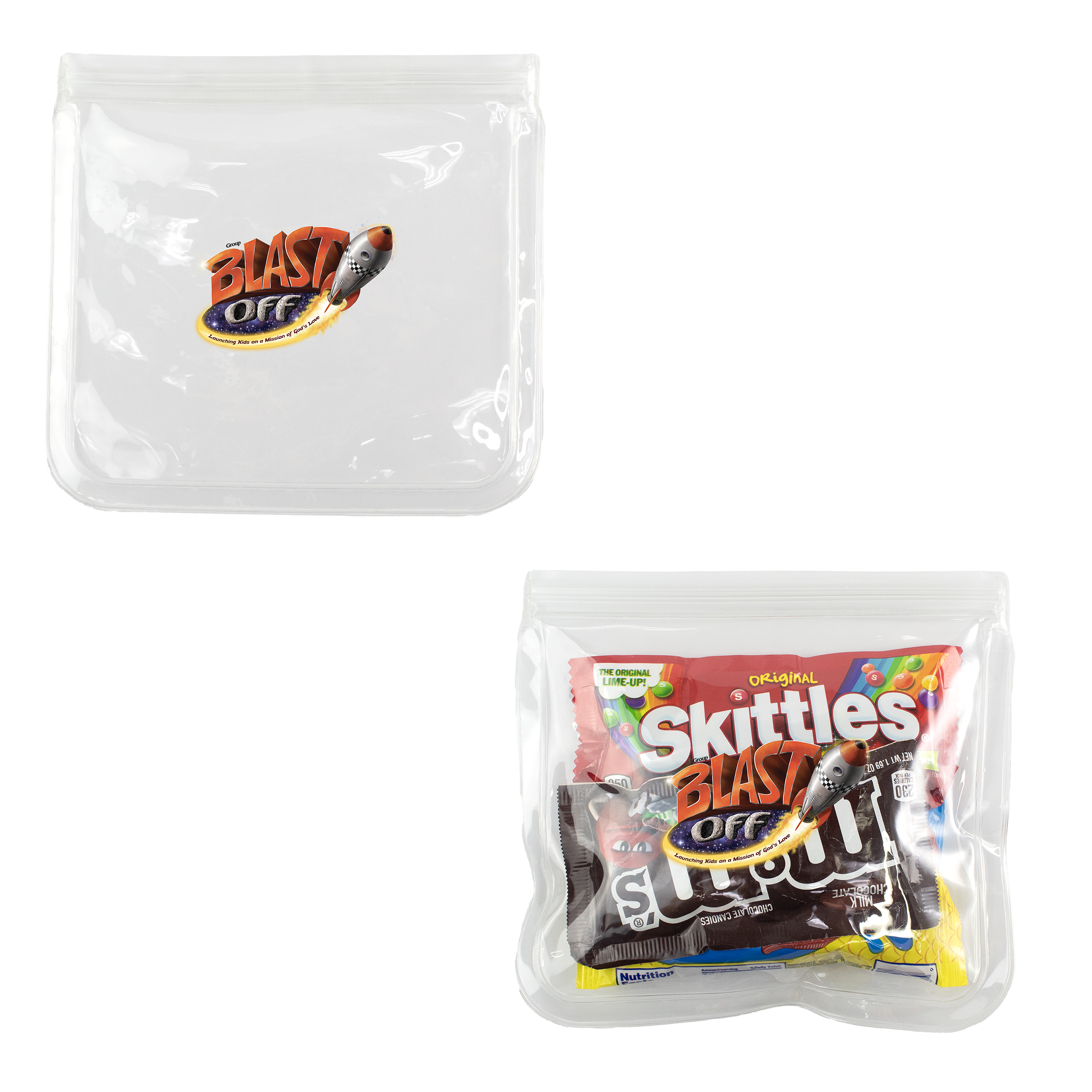 Reusable Clear Snack Bag 1