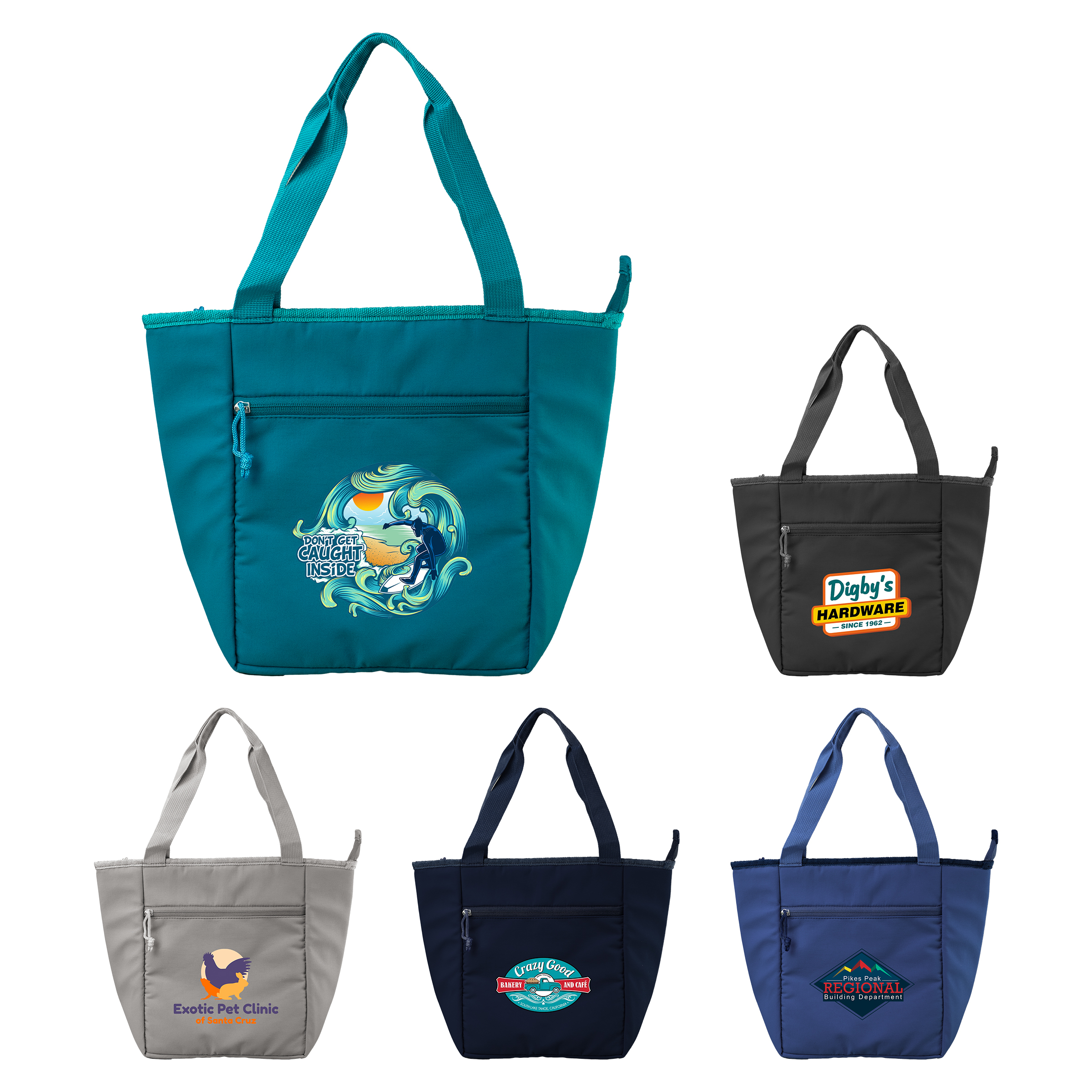 Roam Zippered Cooler Tote 1