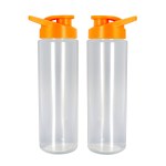 Lumina Full Color 24 oz. Bottle with Easy Pour Lid - Orange Blank Lumina Full Color 24 oz. Bottle with Easy Pour Lid - Orange Blank