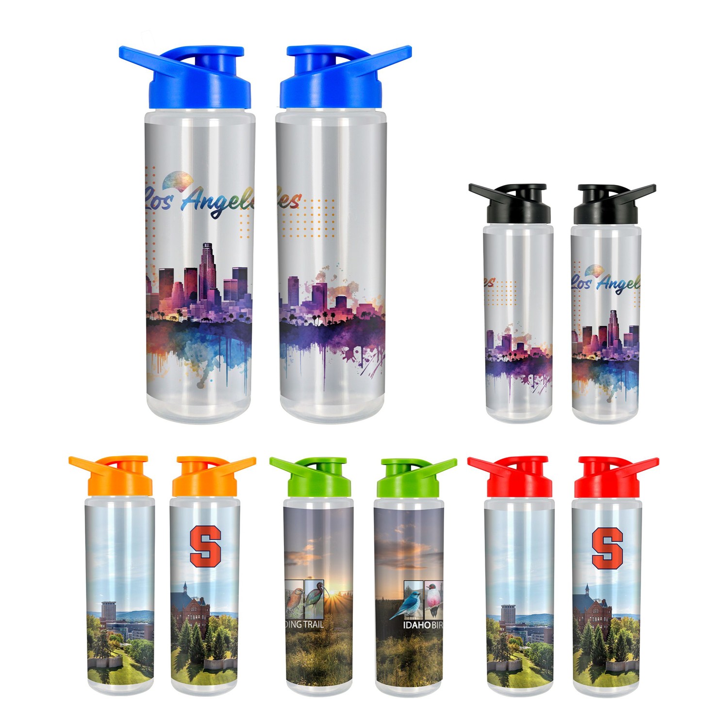 Lumina Full Color 24 oz. Bottle with Easy Pour Lid 1