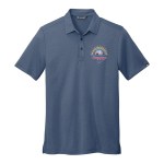 TravisMathew Coto Performance Polo - Vintage Indigo Black Logo TravisMathew Coto Performance Polo - Vintage Indigo Black Logo