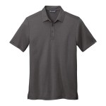 TravisMathew Coto Performance Polo - Quite Shade Gray Black Blank TravisMathew Coto Performance Polo - Quite Shade Gray Black Blank