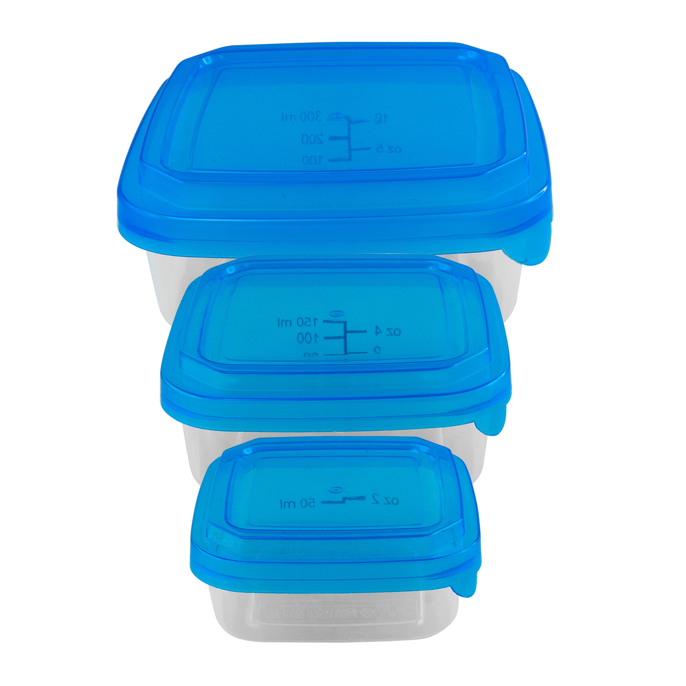 Square Portion Control Containers 1