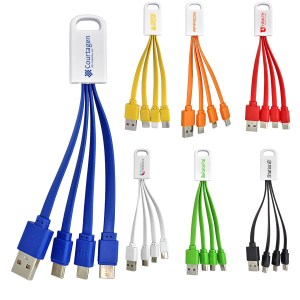 3-in-1 Noodle Charging Cable 1 3-in-1 Noodle Charging Cable 1
