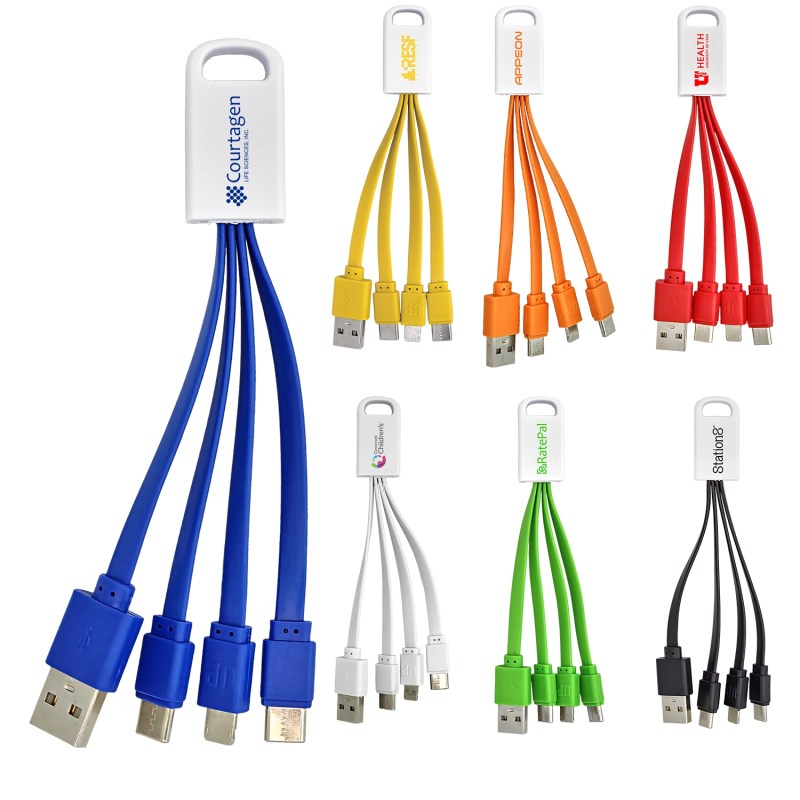 3-in-1 Noodle Charging Cable 1 3-in-1 Noodle Charging Cable 1