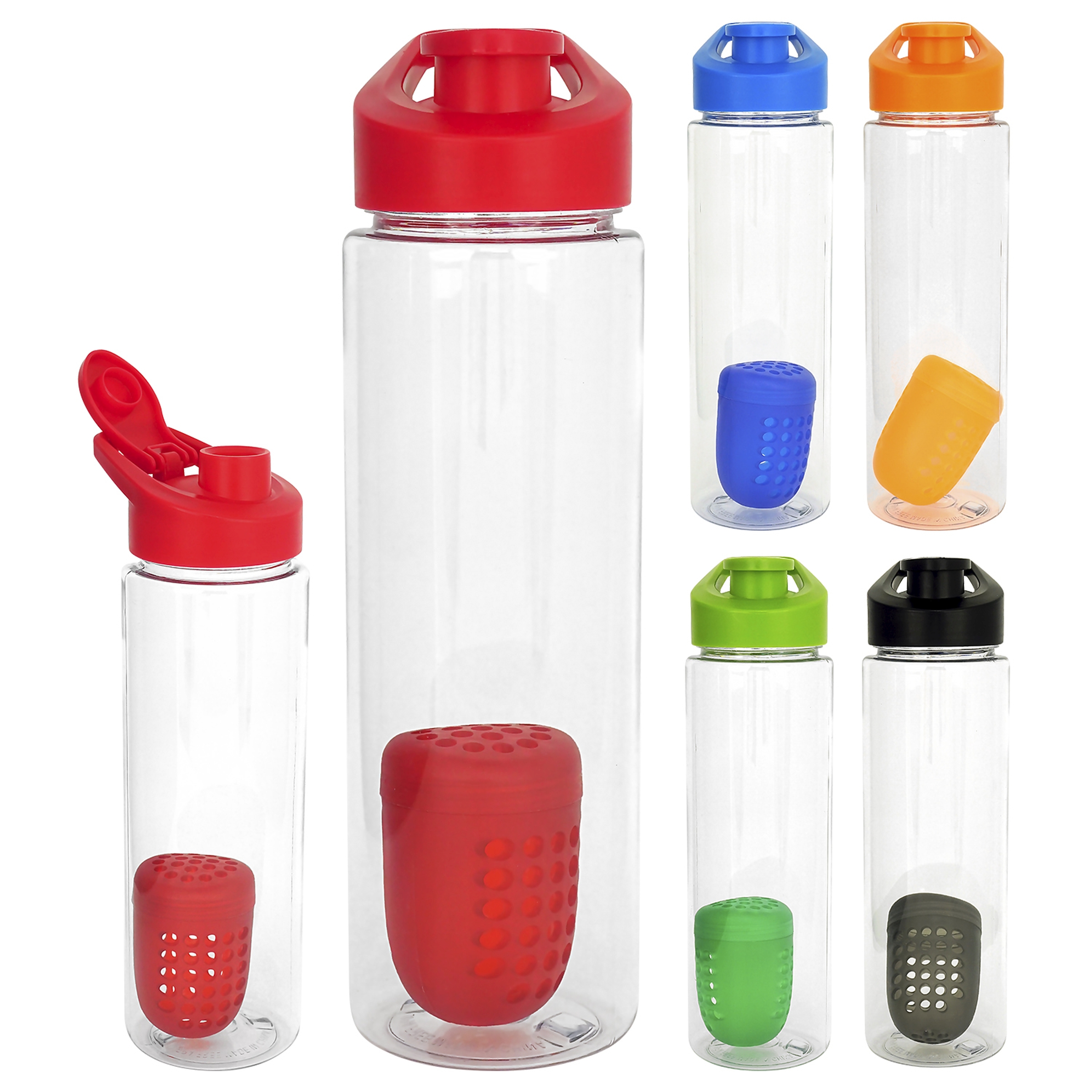 Easy Pour 24 oz. Colorful Bottle with Floating Infuser 1