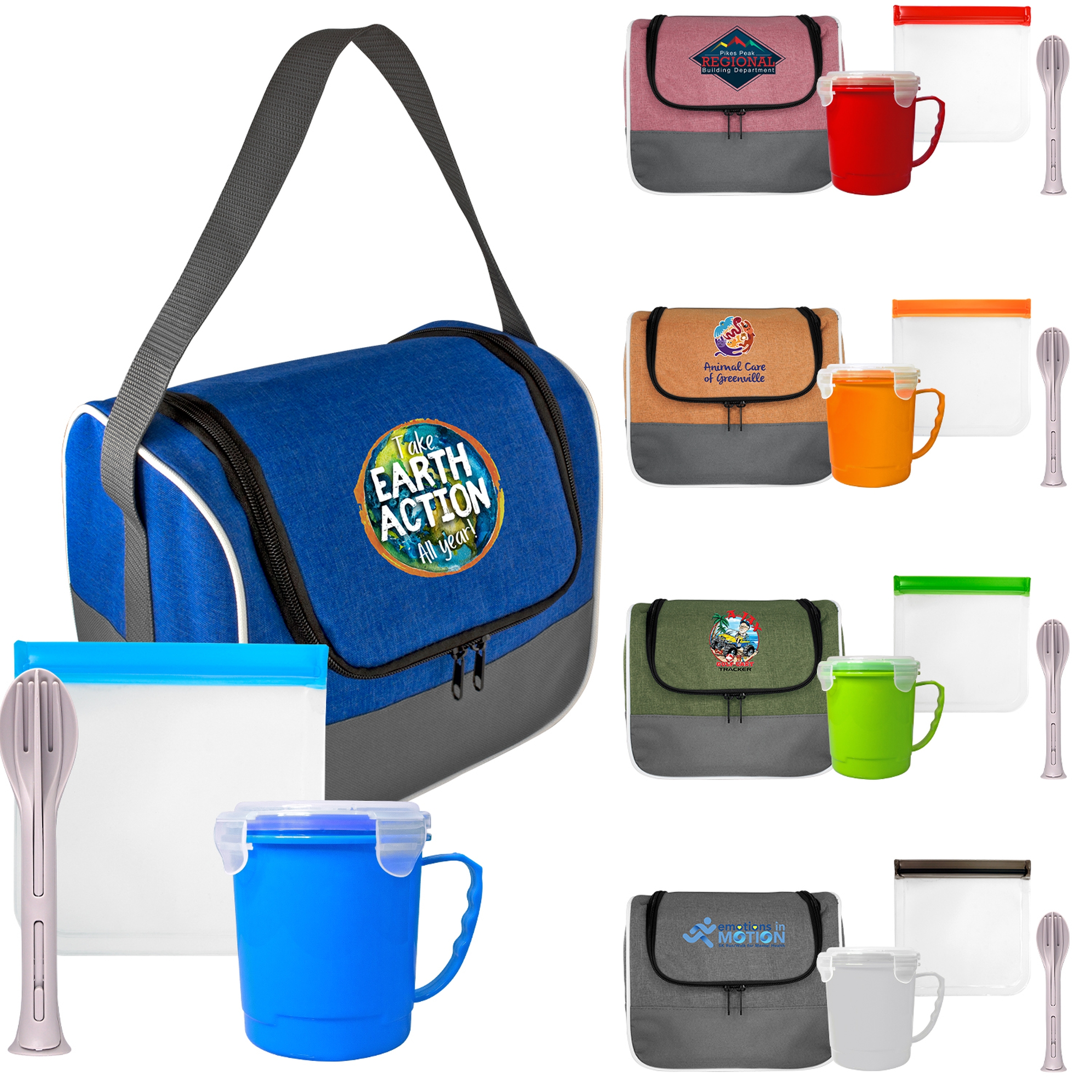 Ridge Lunch & Cutlery Set 1