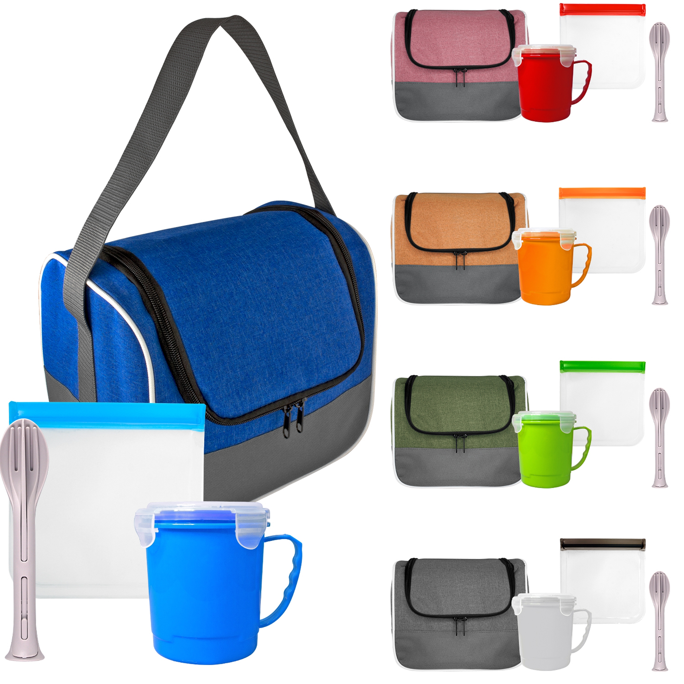 Ridge Lunch & Cutlery Set 1