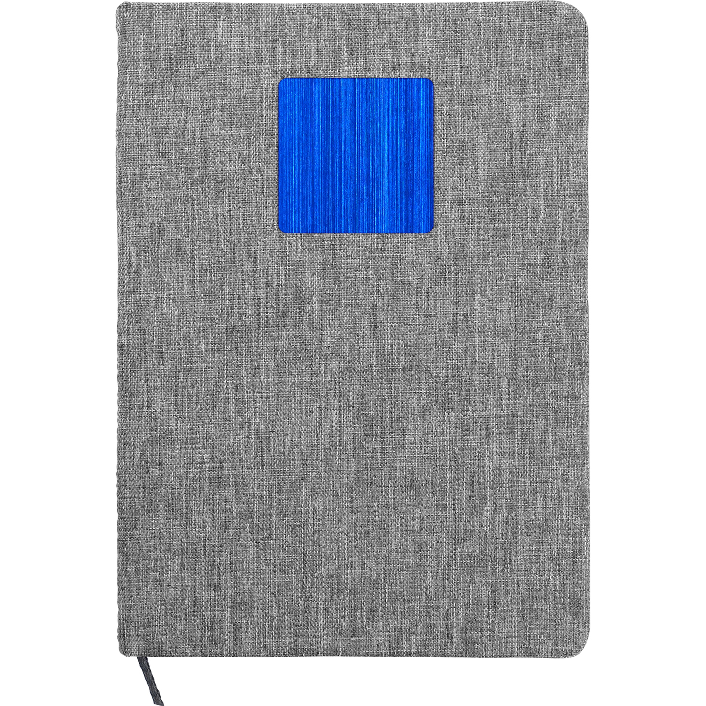 Heathered Recycled Notebook with Metal Accent 1