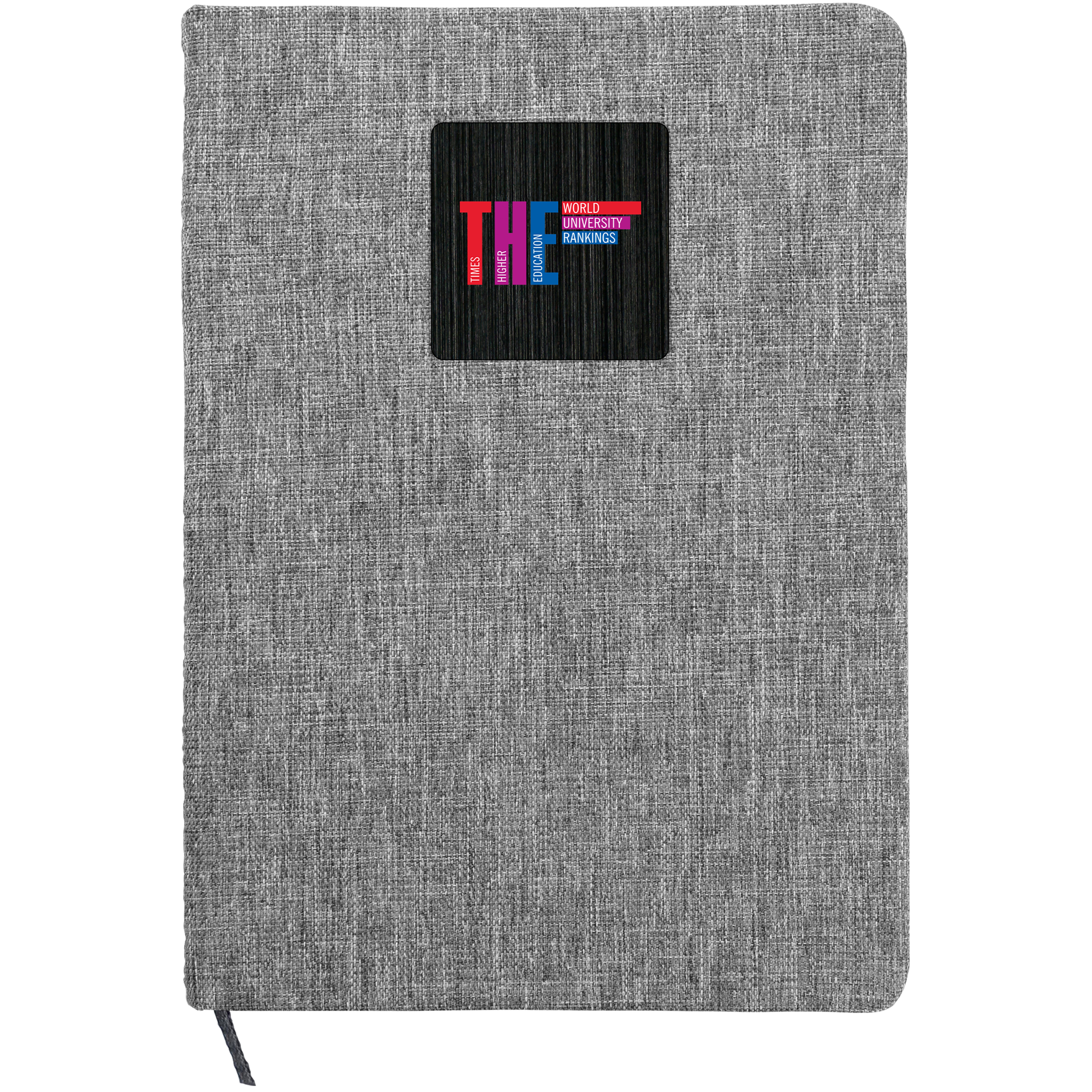 Heathered Recycled Notebook with Metal Accent 1