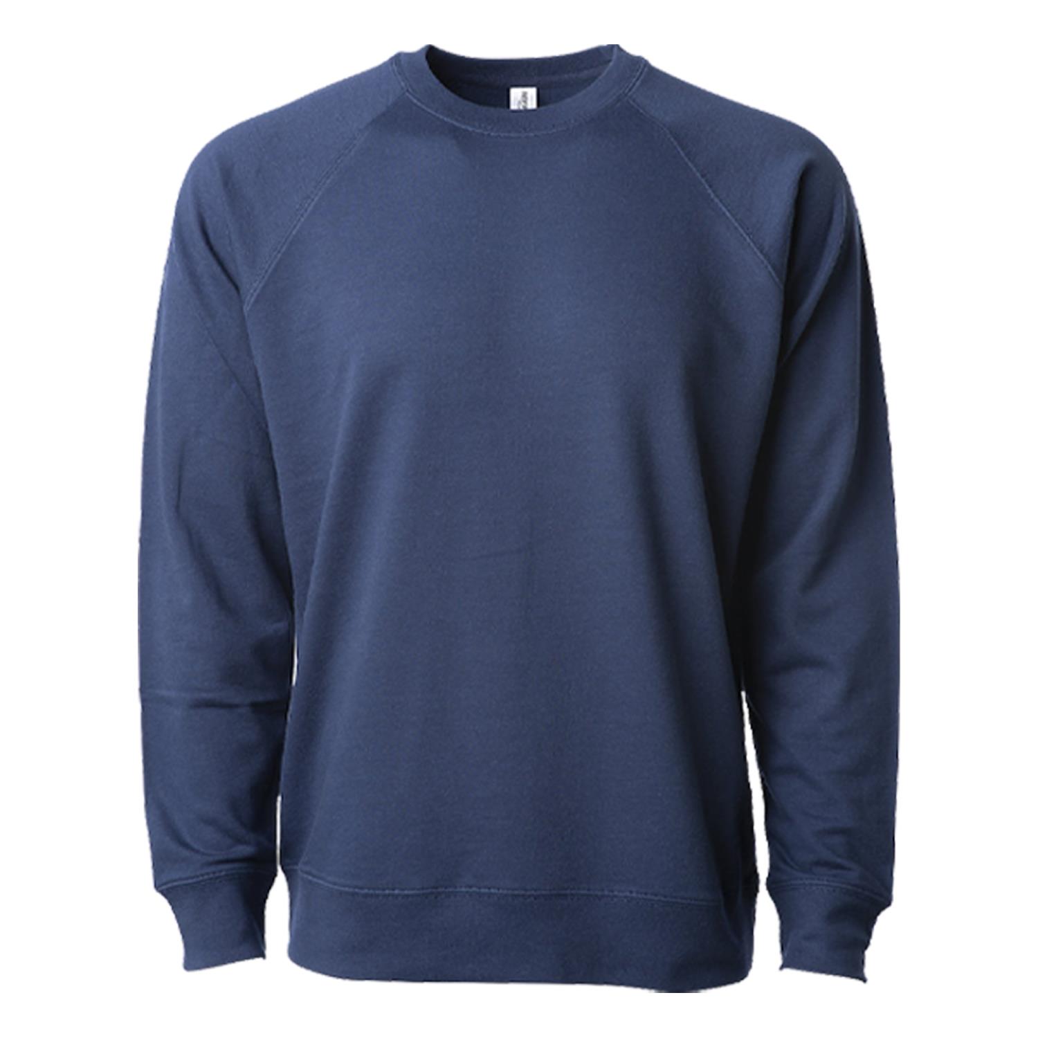 Unisex Lightweight Loopback Terry Crew 1