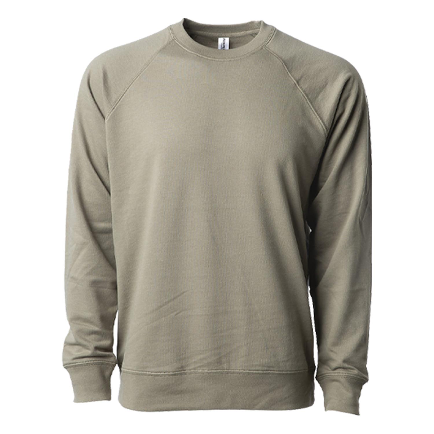 Unisex Lightweight Loopback Terry Crew 1