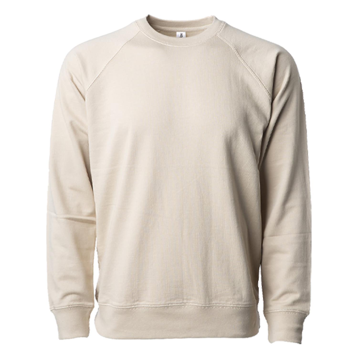 Unisex Lightweight Loopback Terry Crew 1