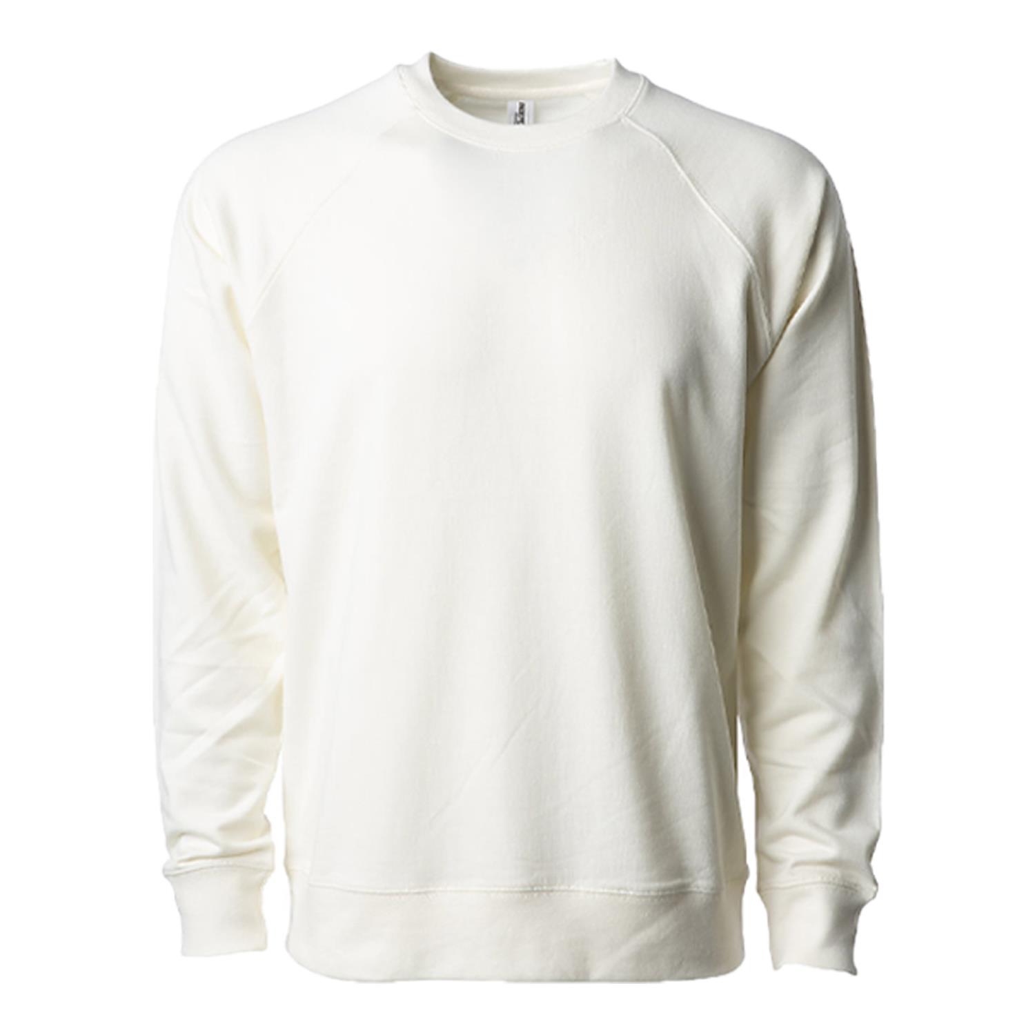 Unisex Lightweight Loopback Terry Crew 1