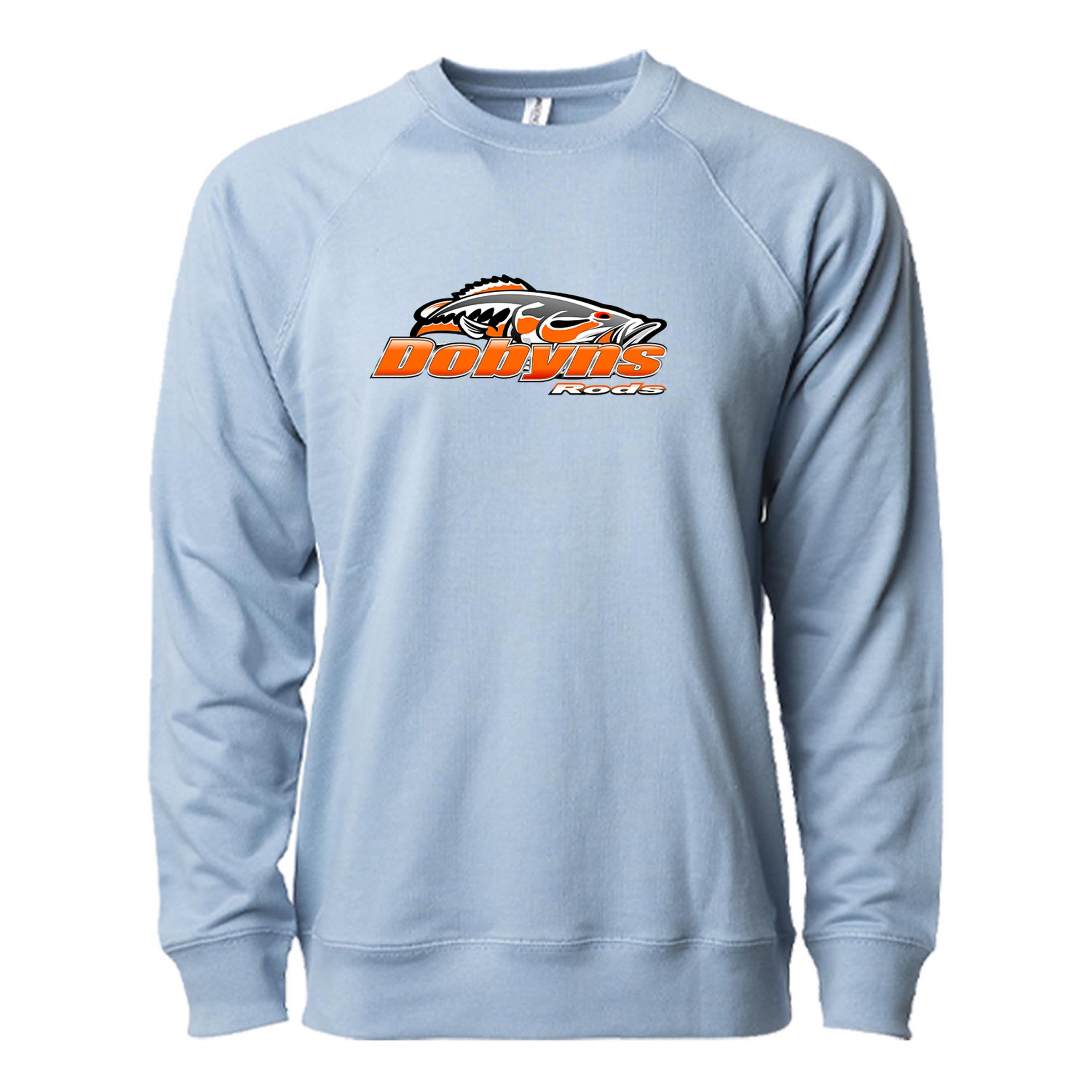 Unisex Lightweight Loopback Terry Crew 1
