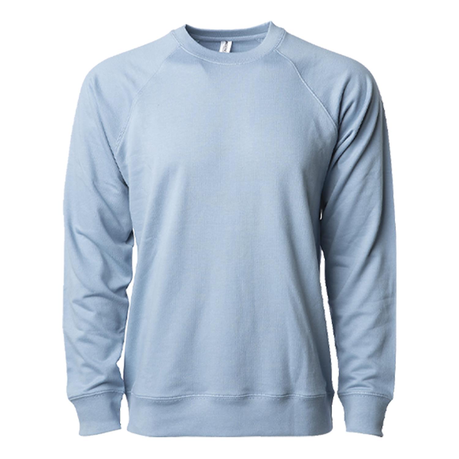 Unisex Lightweight Loopback Terry Crew 1