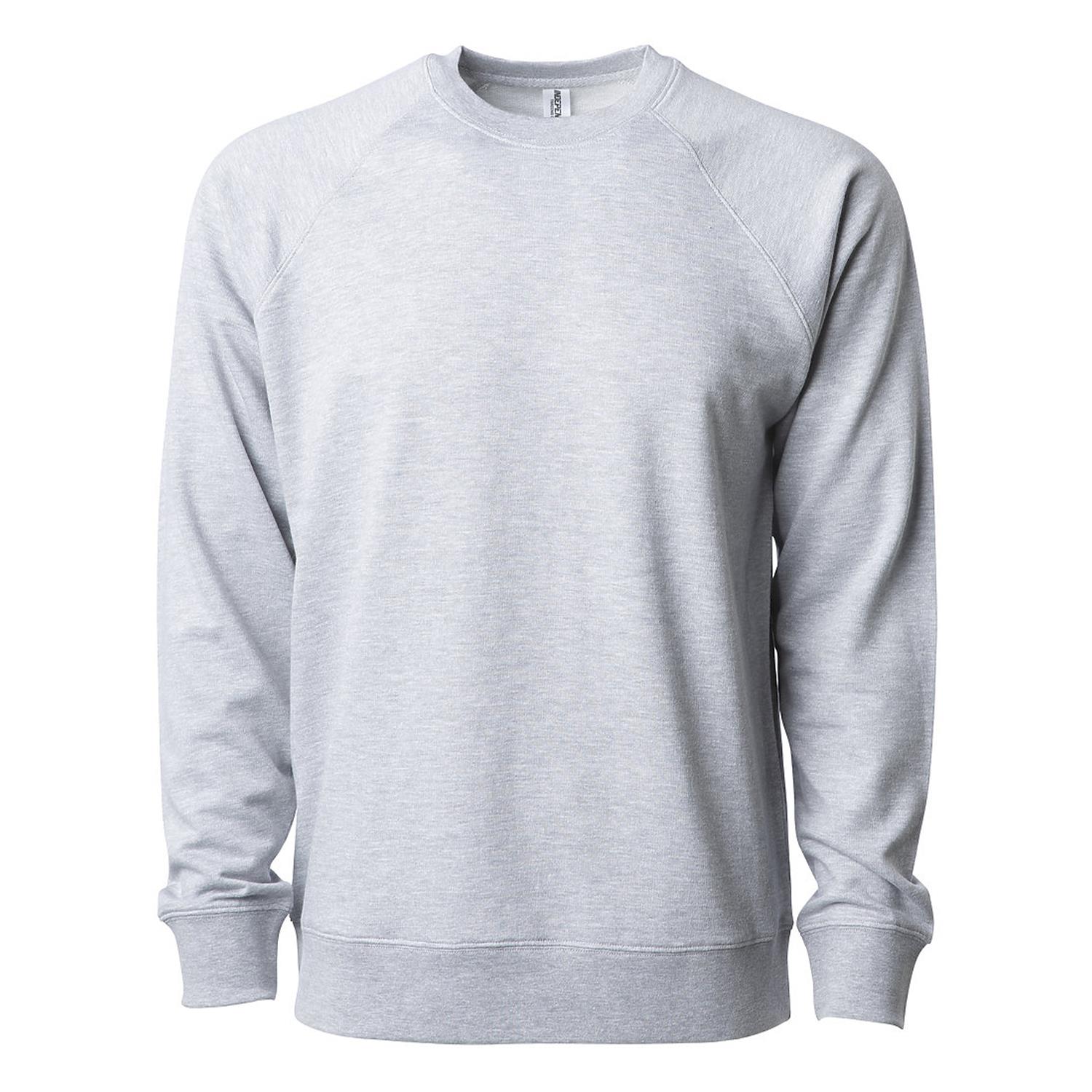 Unisex Lightweight Loopback Terry Crew 1