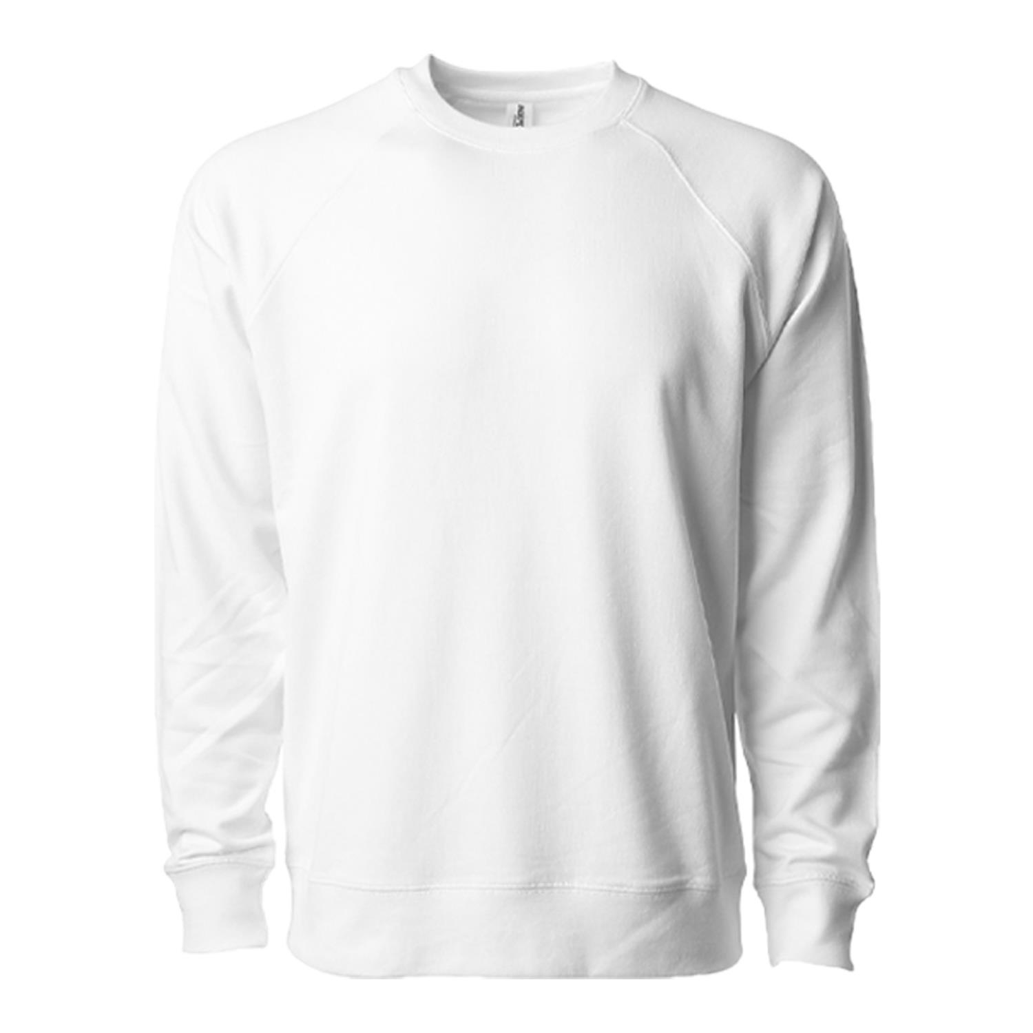 Unisex Lightweight Loopback Terry Crew 1