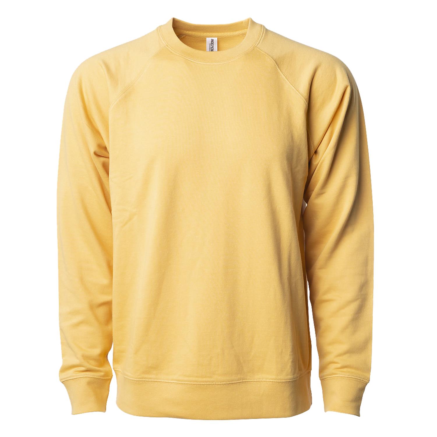 Unisex Lightweight Loopback Terry Crew 1