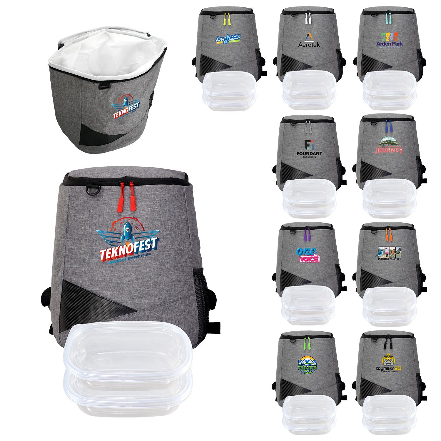 Handy Recycled Backpack Set 1