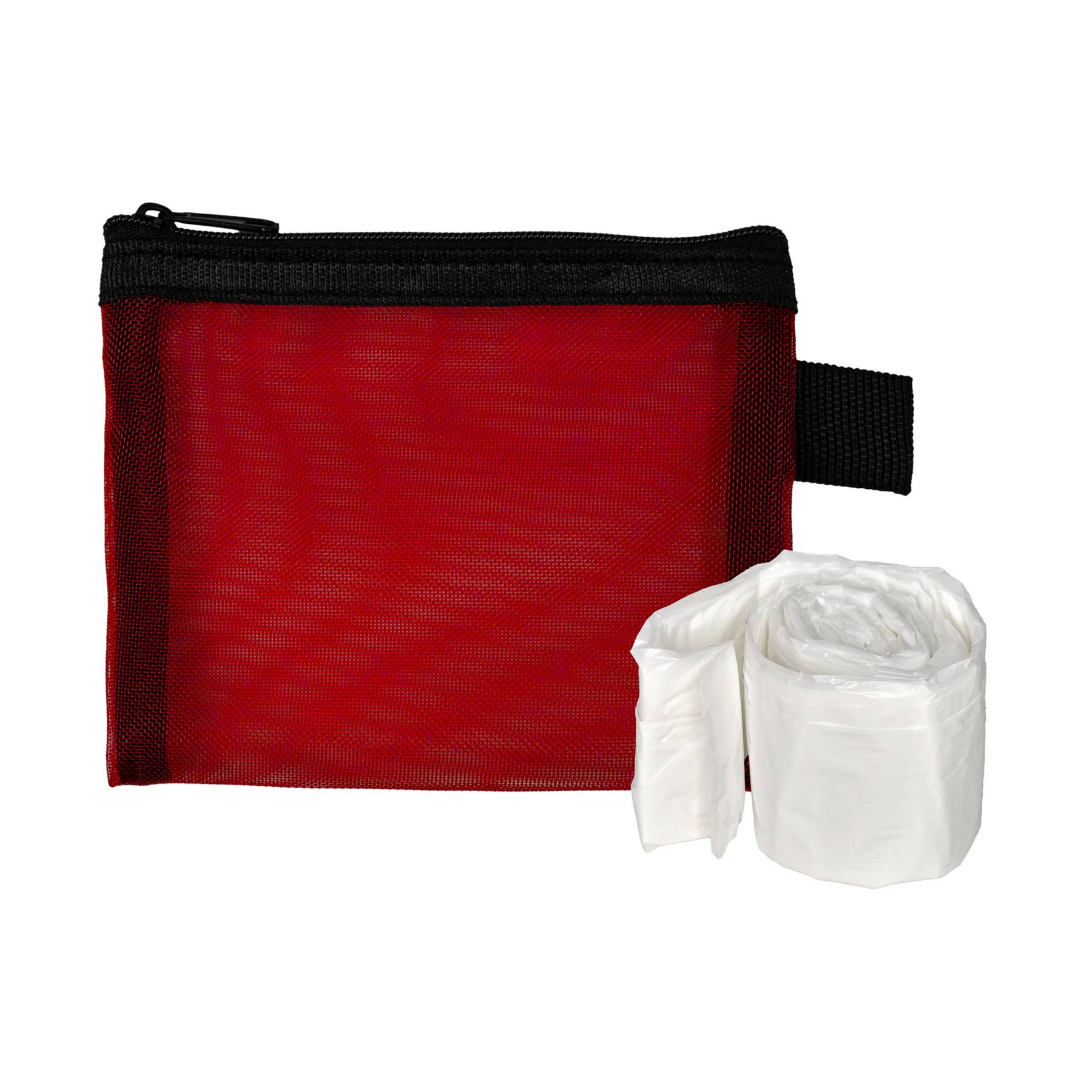 Recycled Mesh Poncho Pouch 1